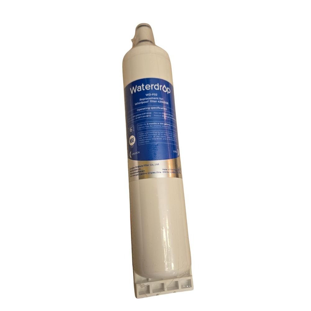 Whirlpool Waterdrop WD-F02 Refrigerator Water Filter. Replacement 4396508‎